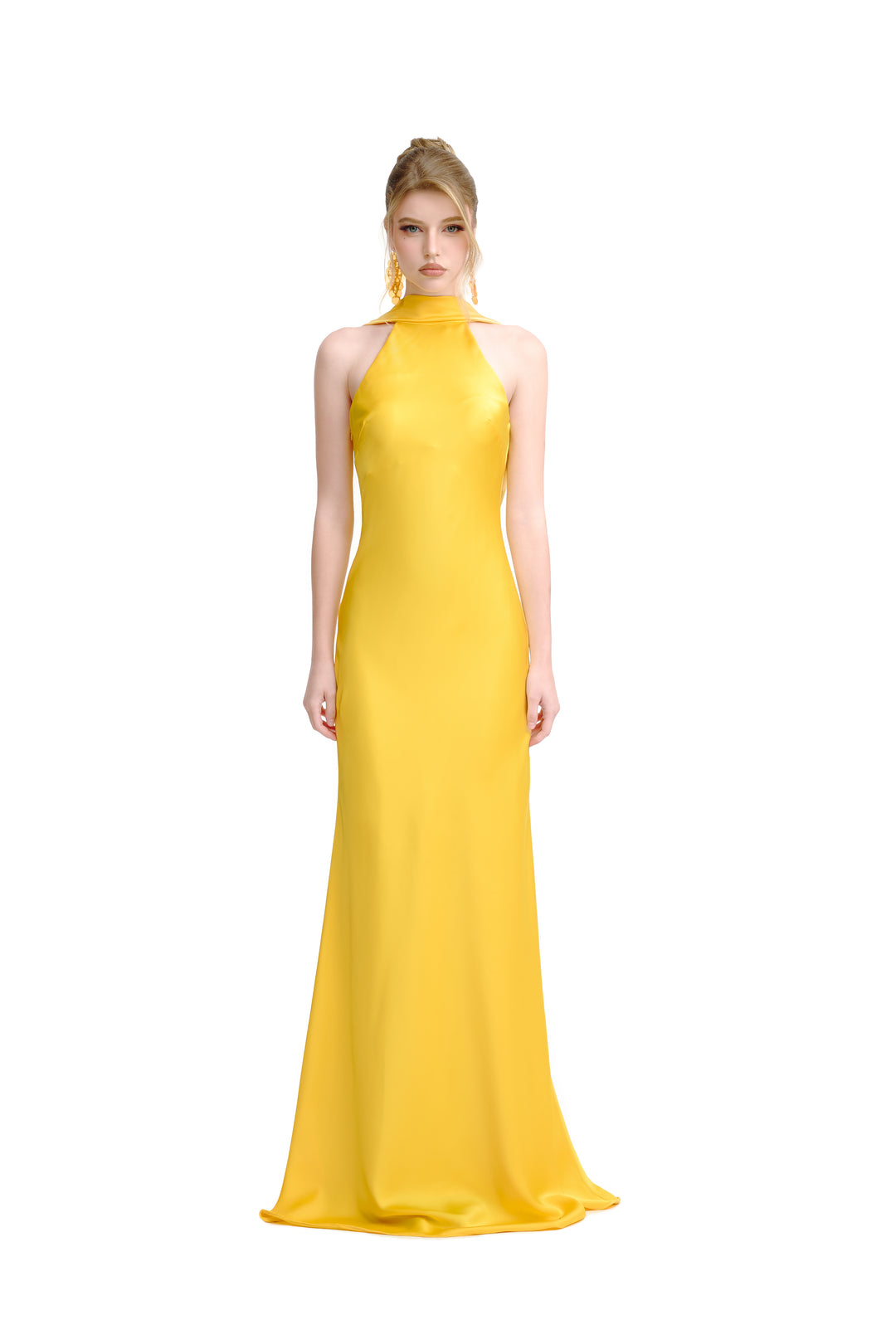 The Halo Dress - Yellow
