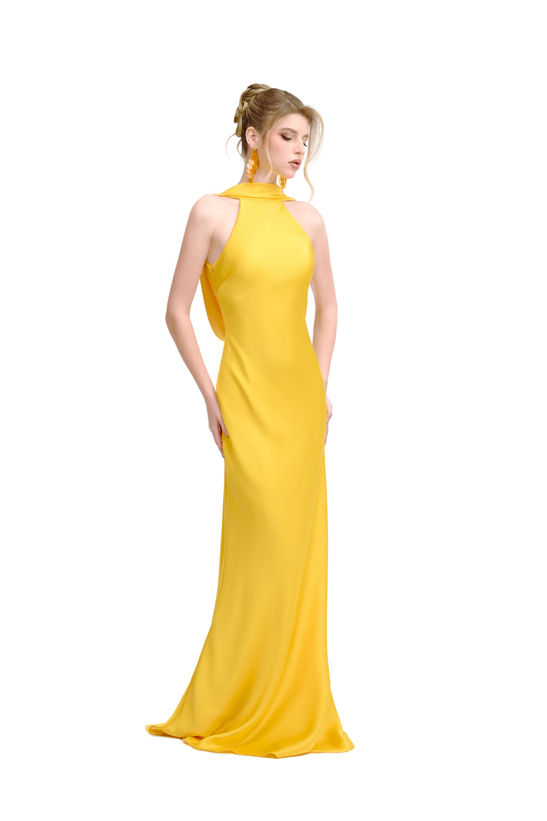 The Halo Dress - Yellow