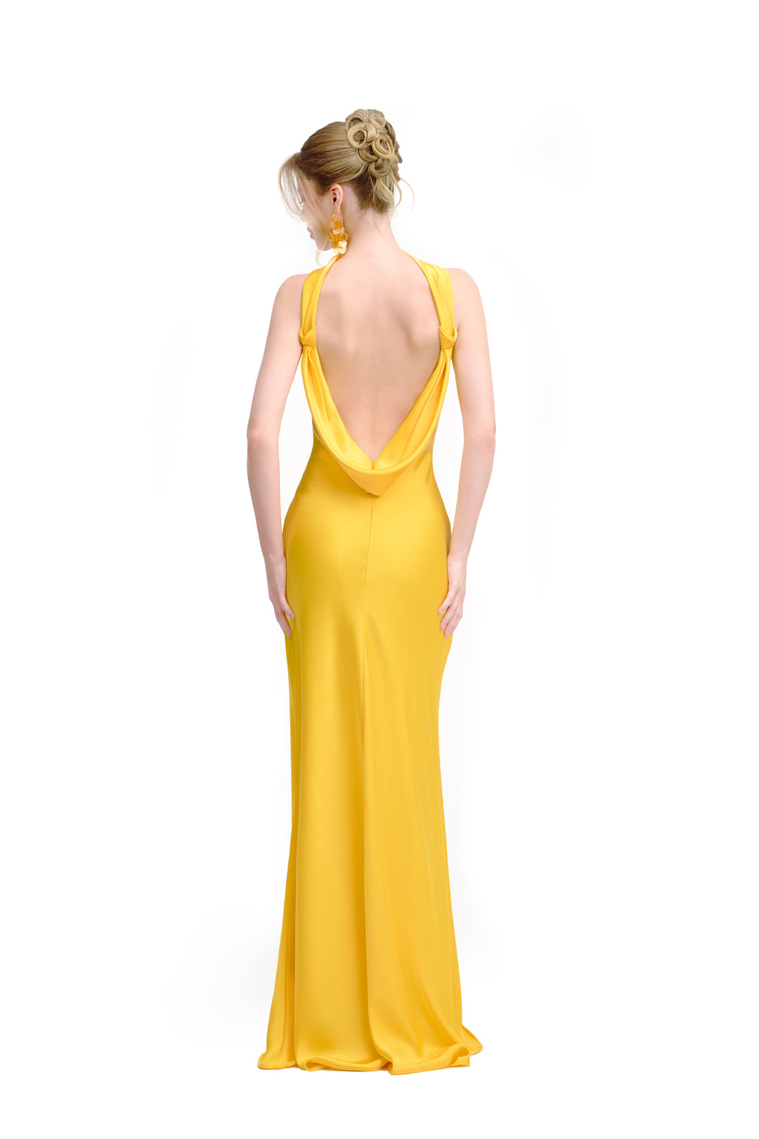 The Halo Dress - Yellow