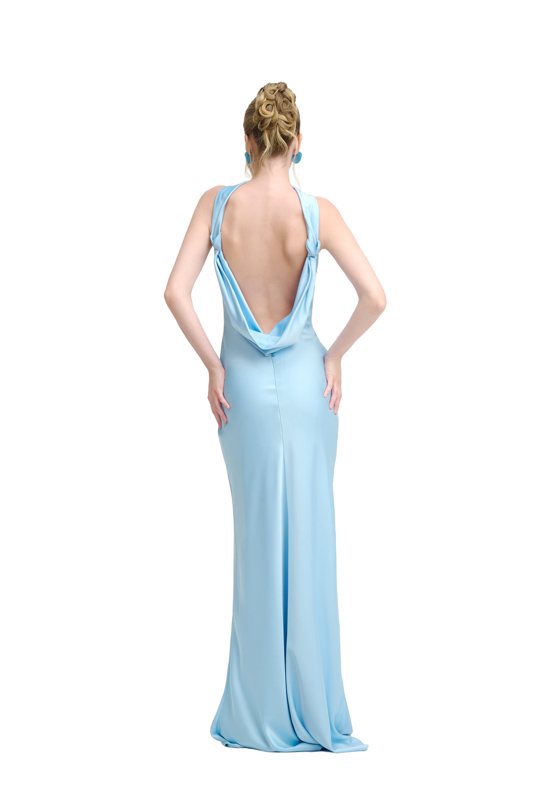 The Halo Dress - Powder Blue