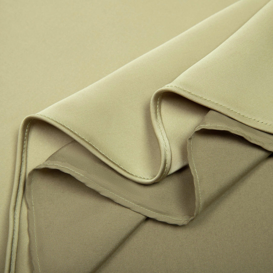The Halo Dress - Olive Silk