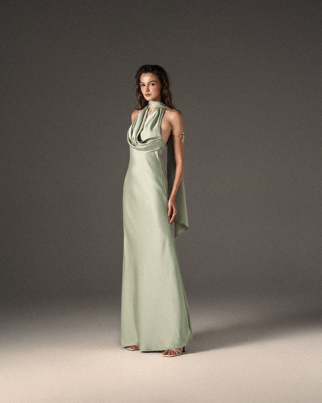Avelia Dress - Sage Green