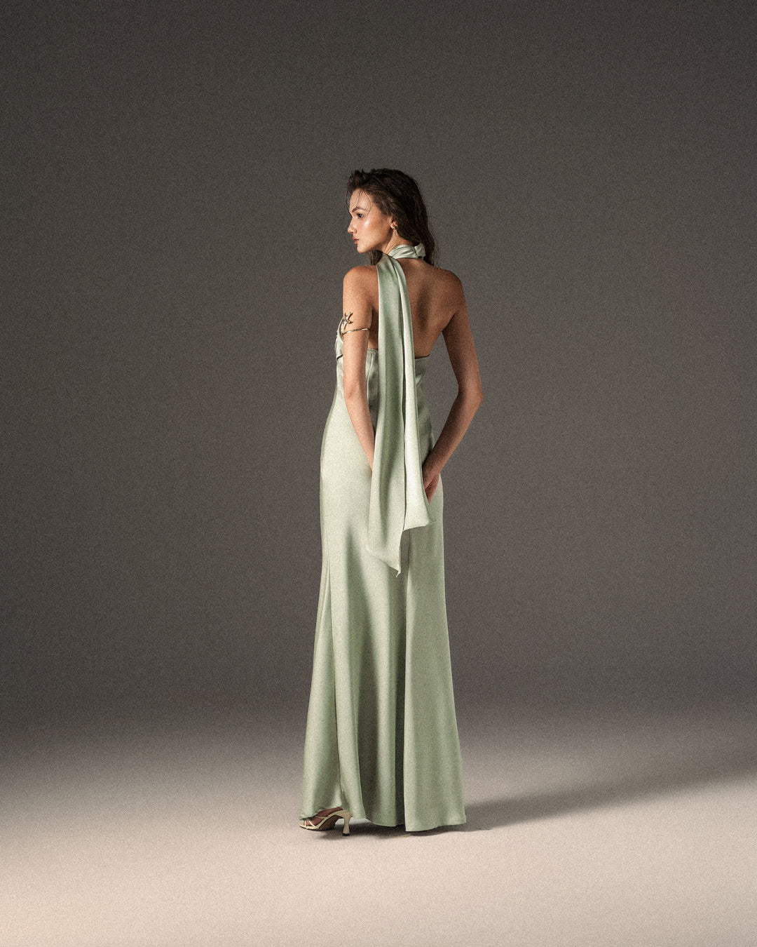 Avelia Dress - Sage Green