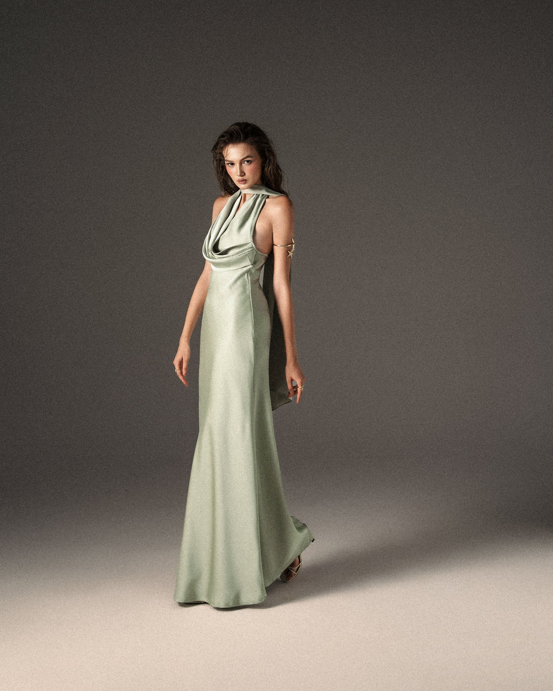 Avelia Dress - Sage Green