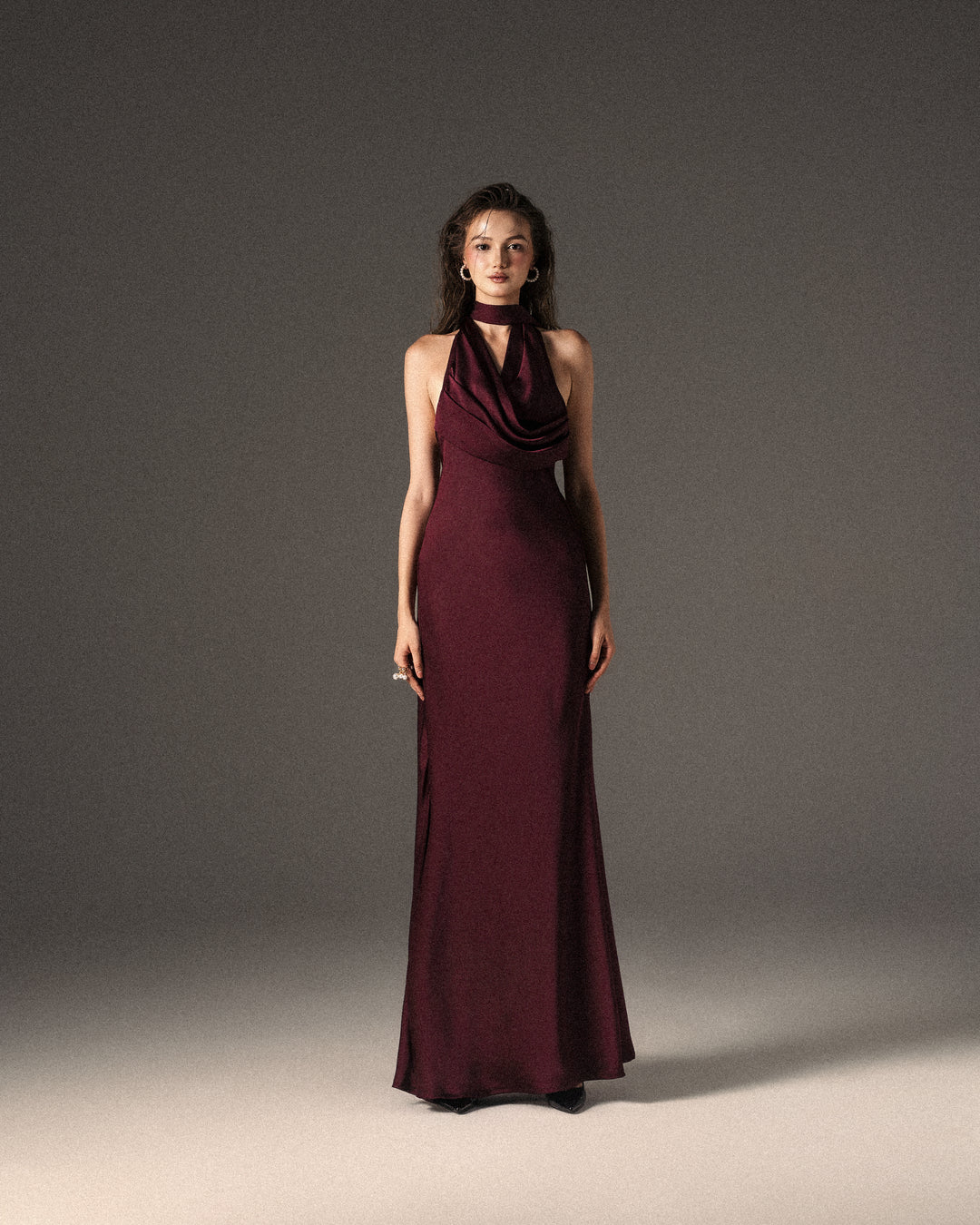 Avelia Dress - Burgundy