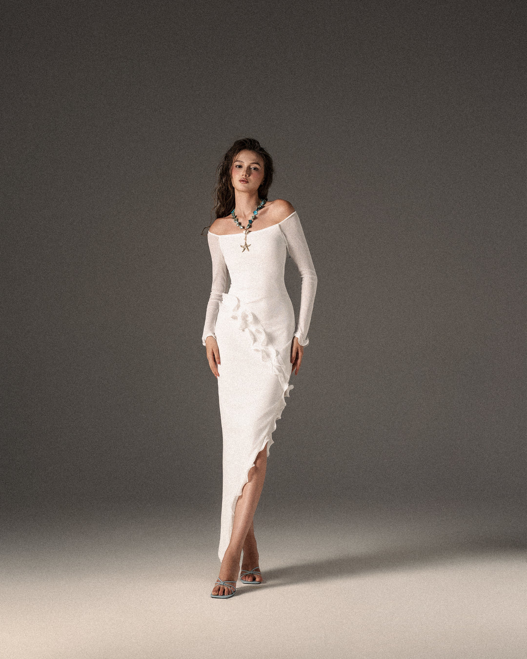 Zerena Dress - White