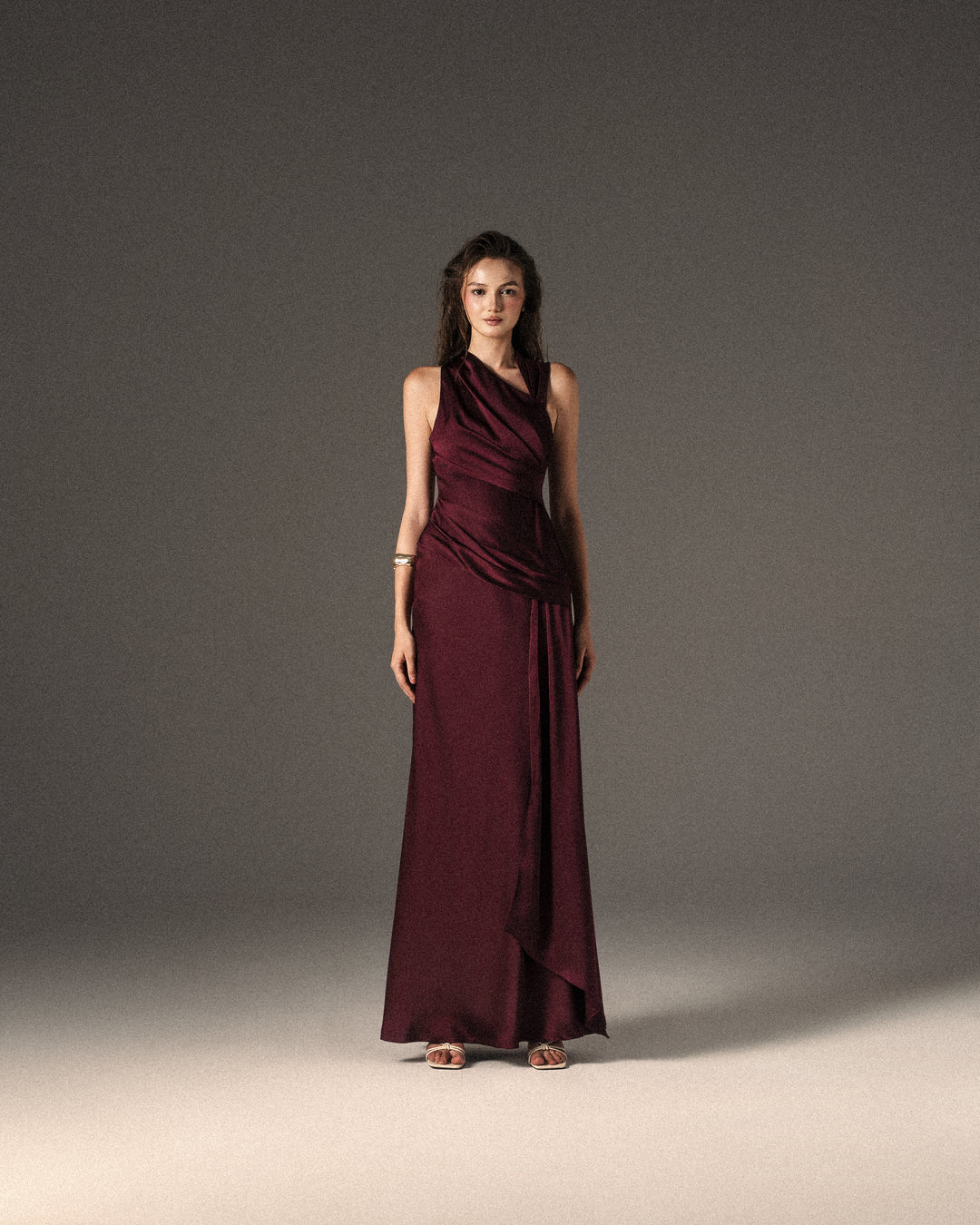 Celinea Dress - Burgundy