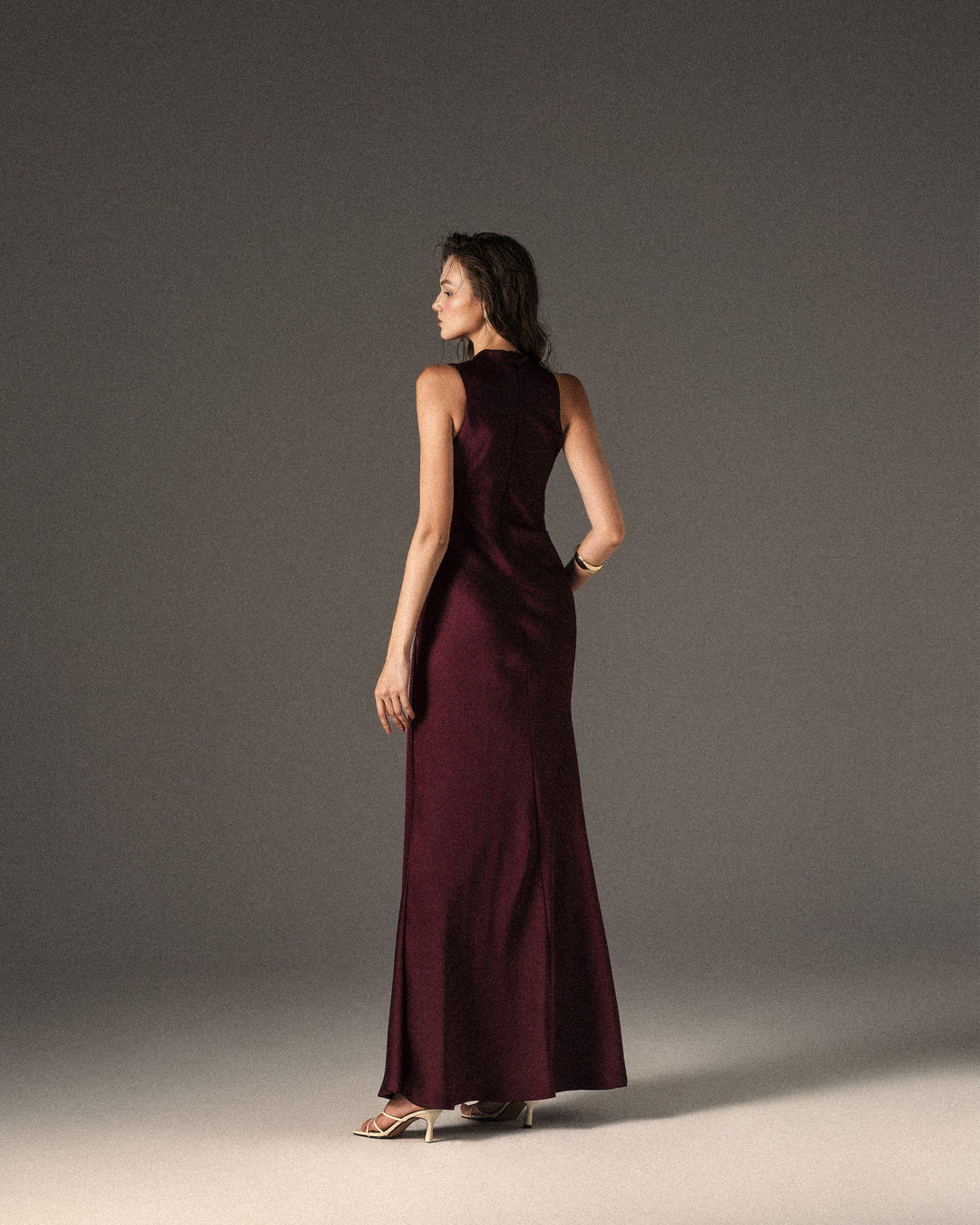 Celinea Dress - Burgundy