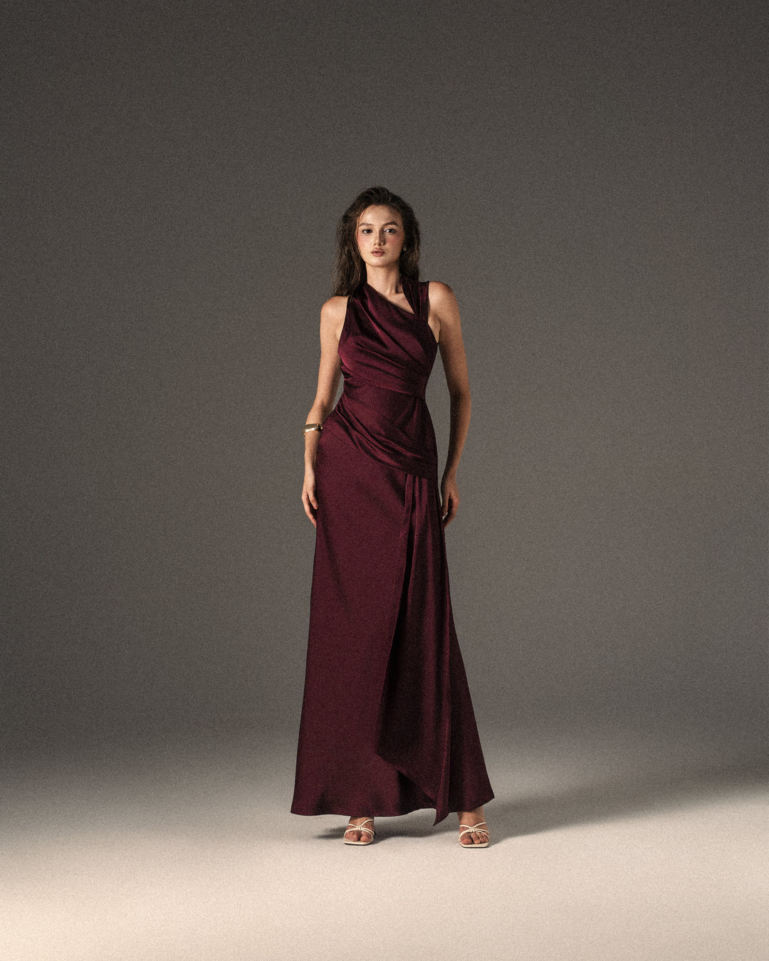 Celinea Dress - Burgundy