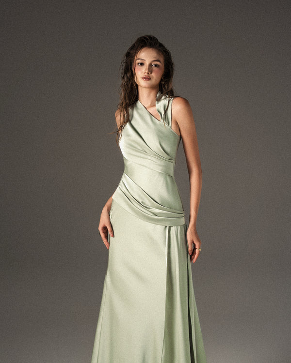 Celinea Dress - Sage Green