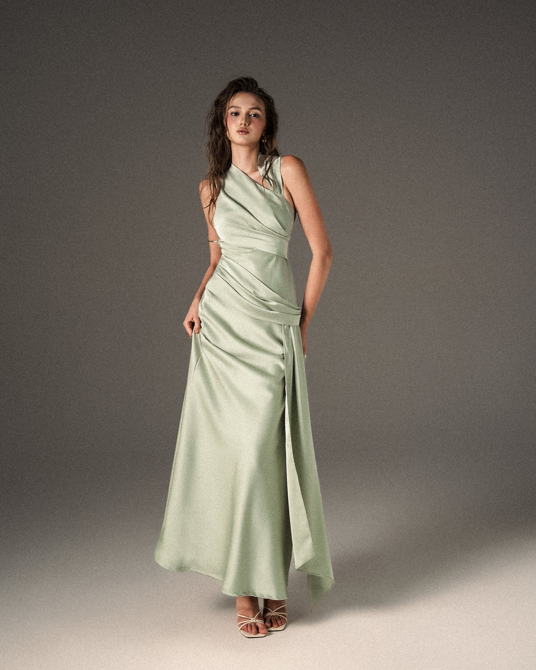 Celinea Dress - Sage Green