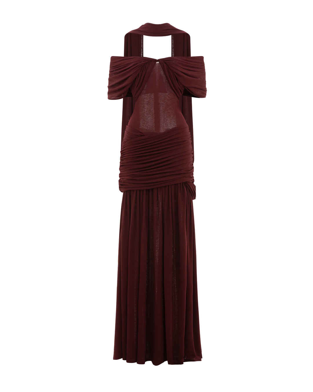 Serena Dress - Burgundy