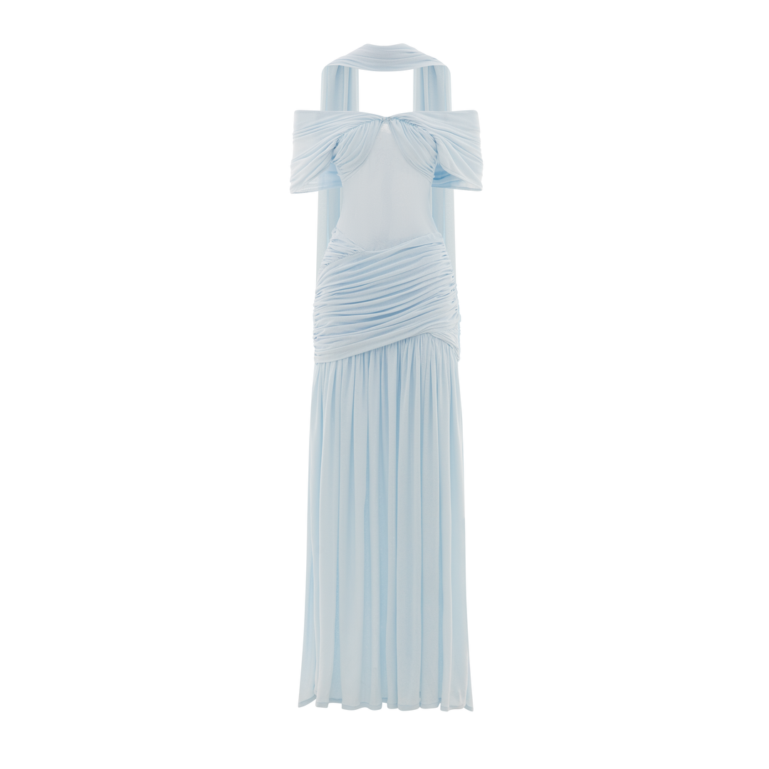 Serena Dress - Ice Blue