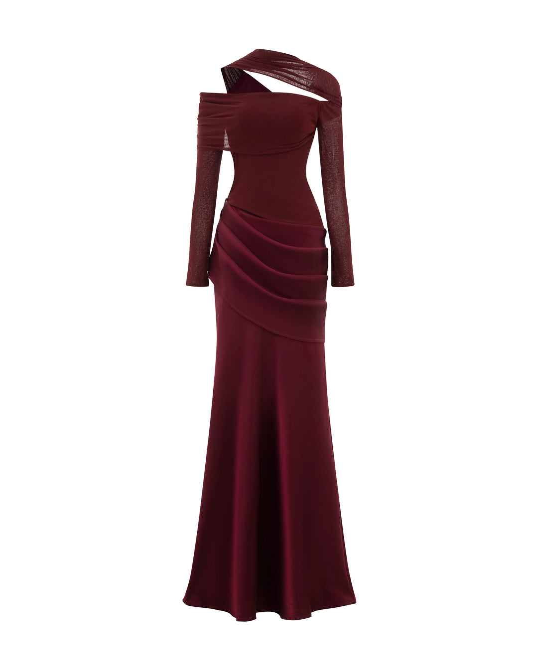Solea Dress - Burgundy